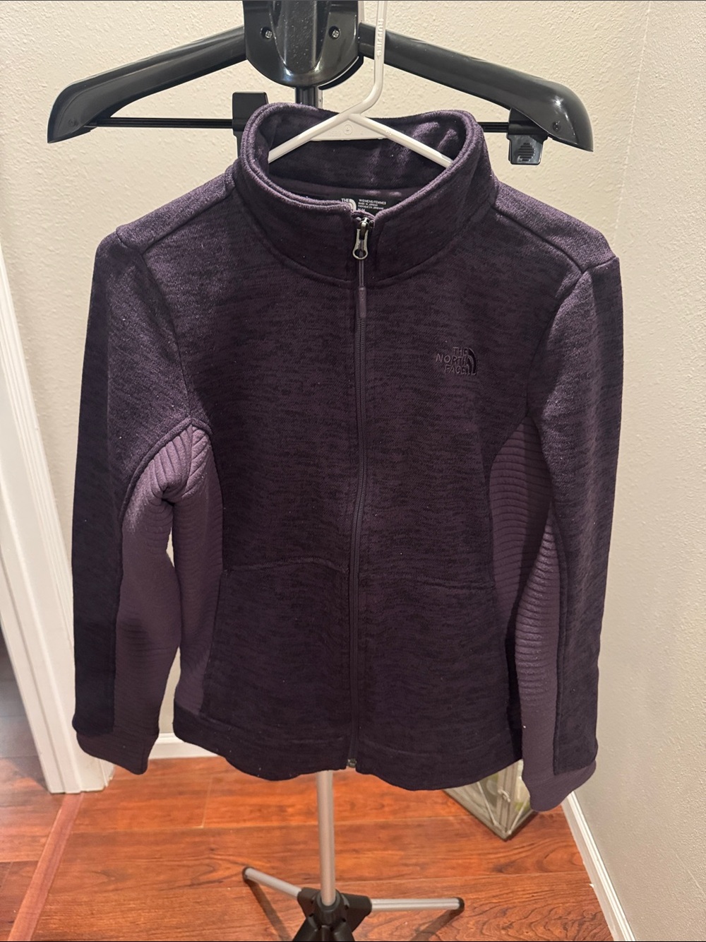 The North Face Women's Dark Purple Full-Zip Ski Fleece Jacket